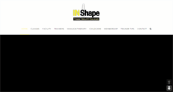 Desktop Screenshot of inshapeathleticclub.com